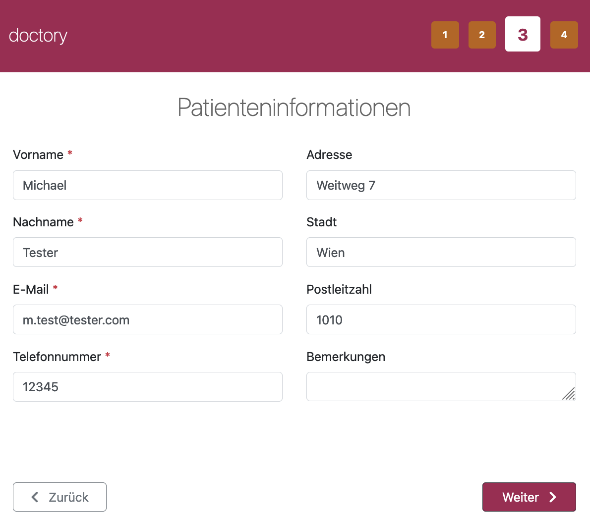 doctory onlineterminbuchung patienten terminbuchung